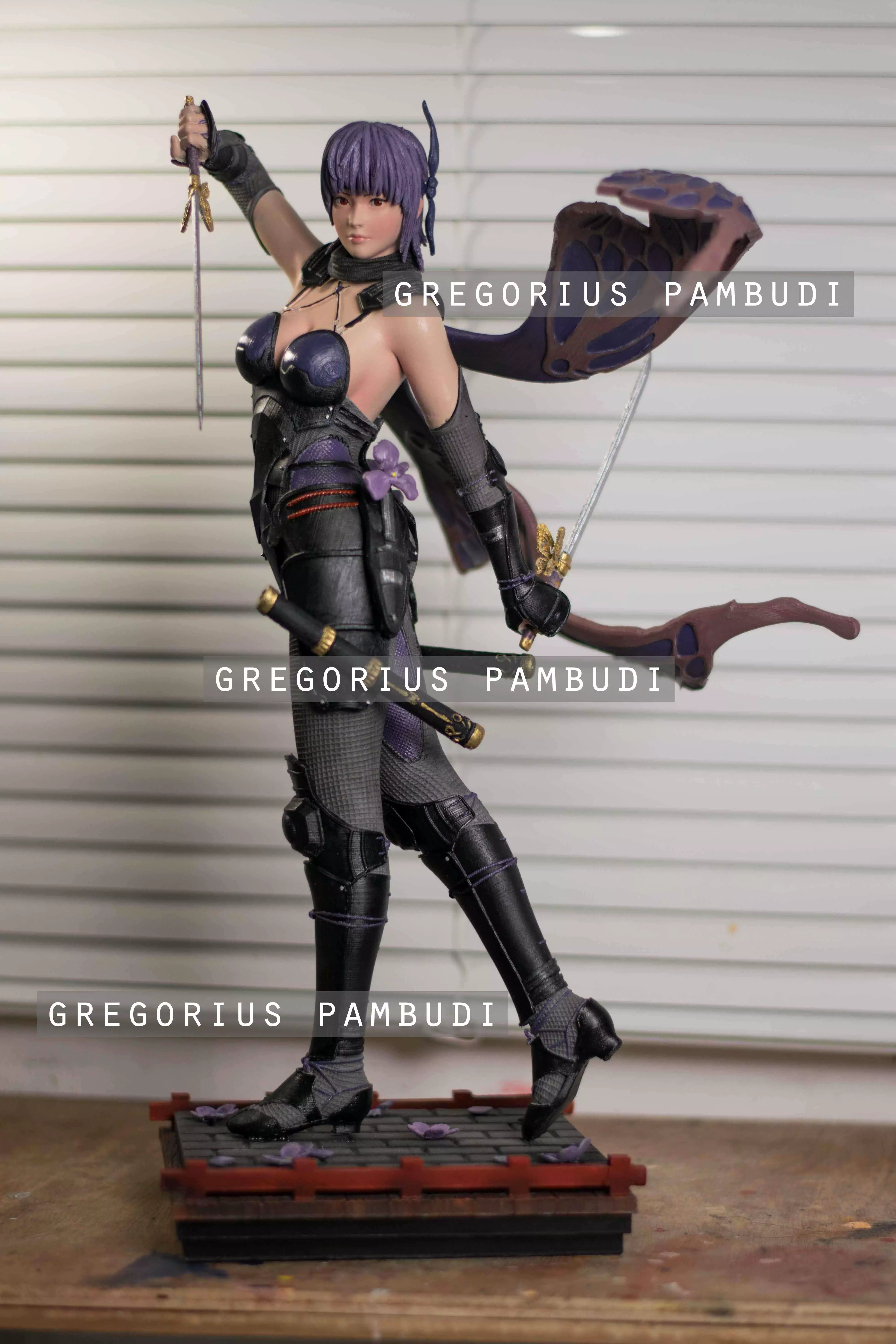 Ayane Dead or Alive Fan Art Statue 3d Printable 3D print model_0