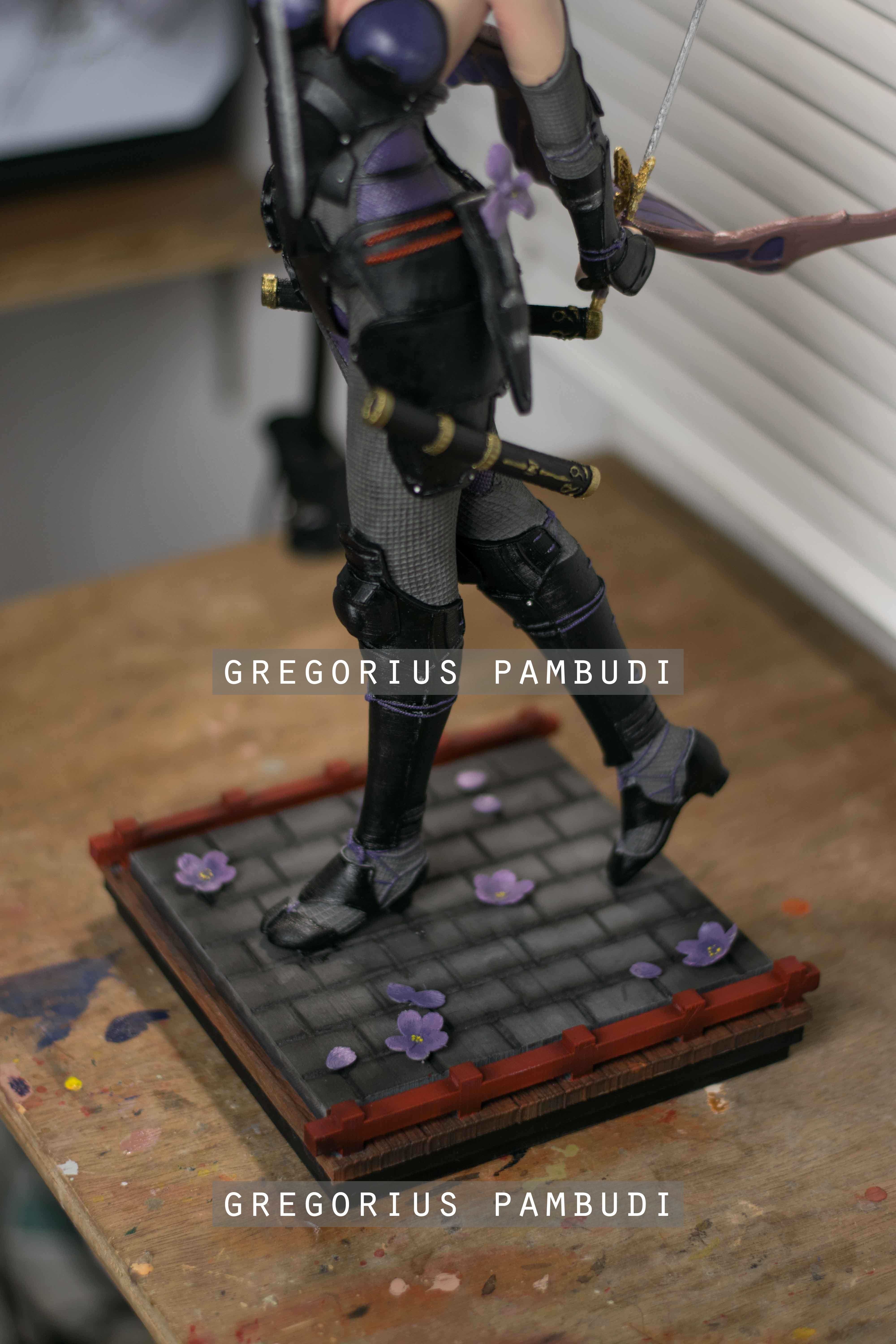 Ayane Dead or Alive Fan Art Statue 3d Printable 3D print model_12