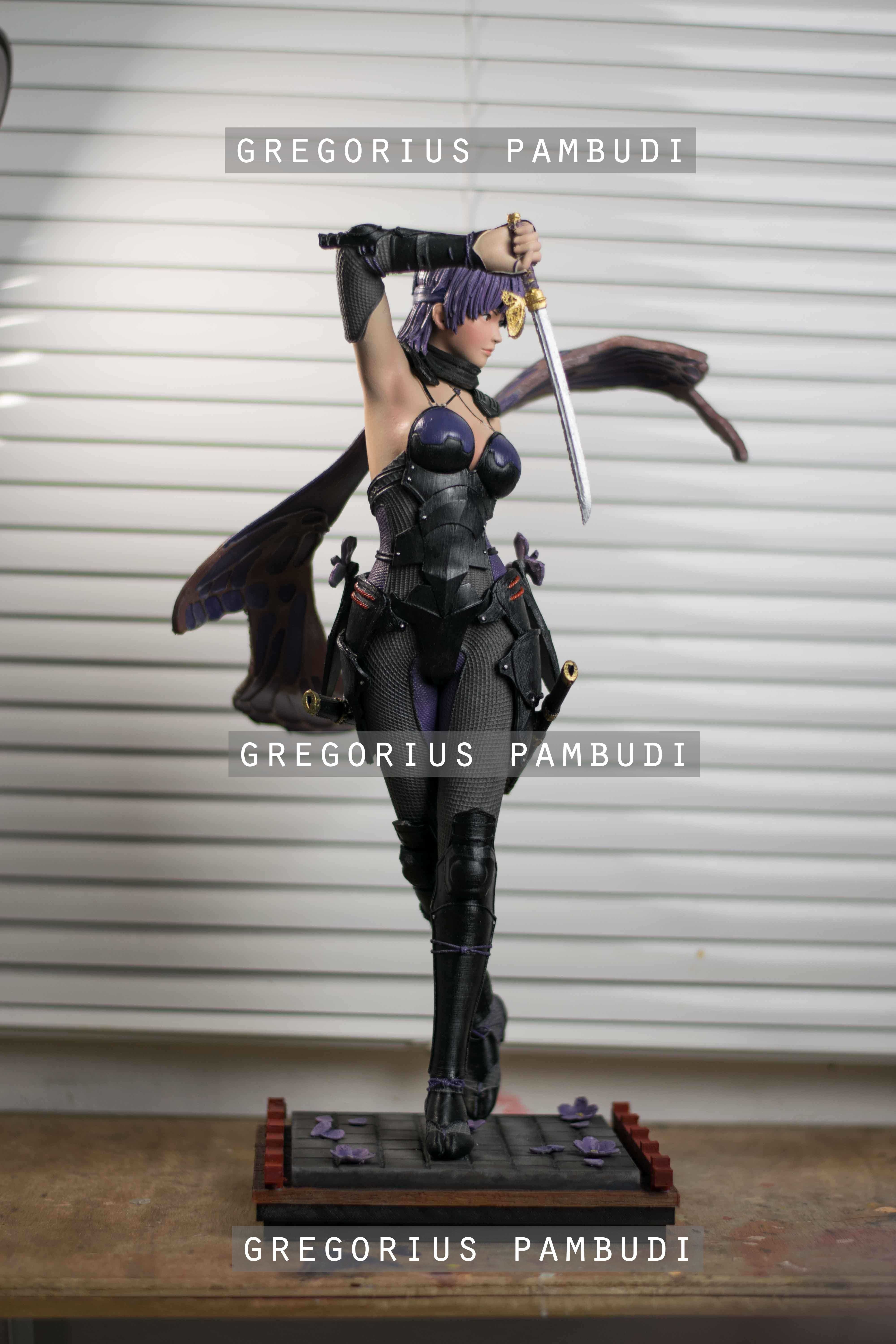 Ayane Dead or Alive Fan Art Statue 3d Printable 3D print model_10