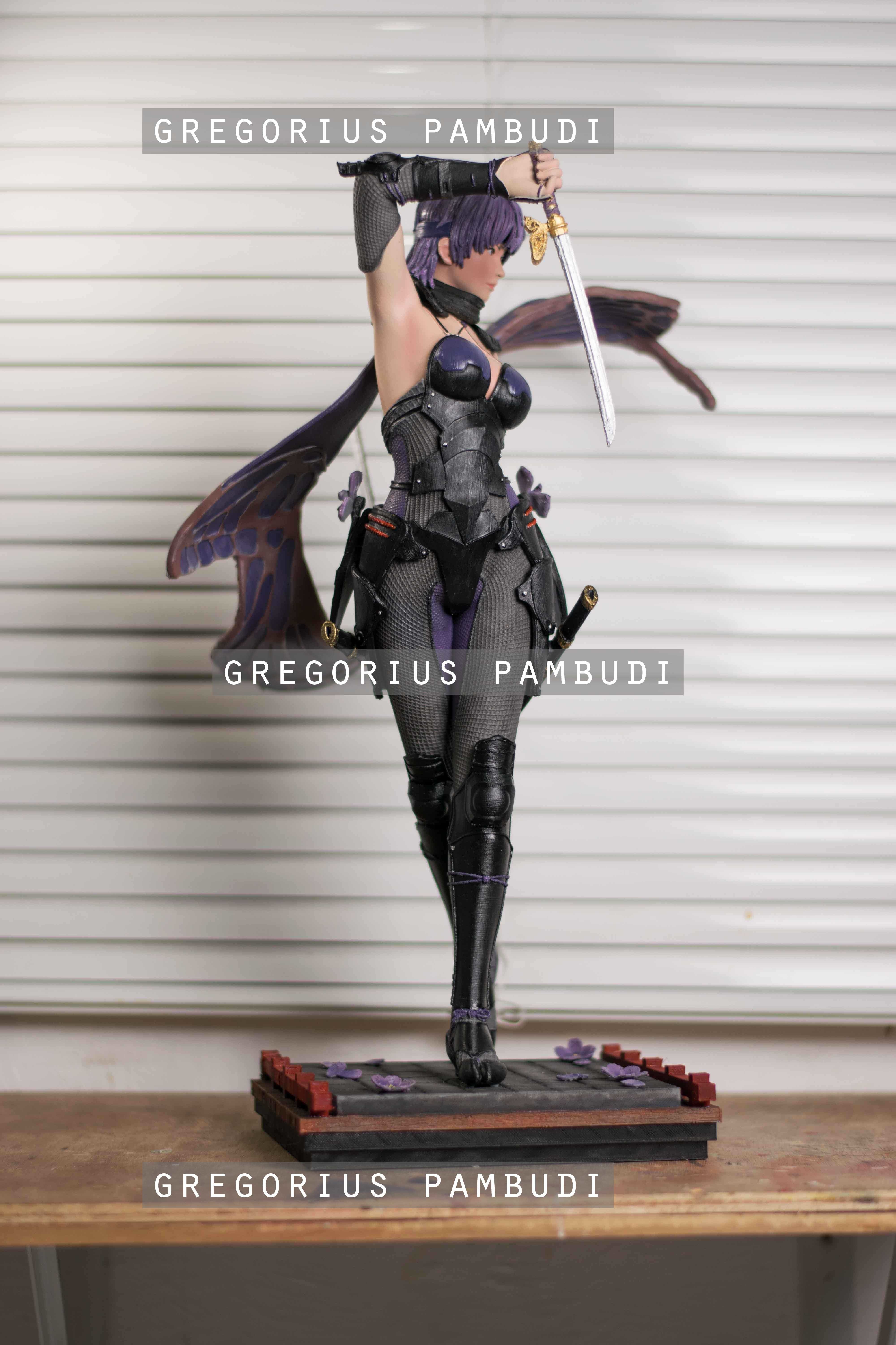 Ayane Dead or Alive Fan Art Statue 3d Printable 3D print model_17