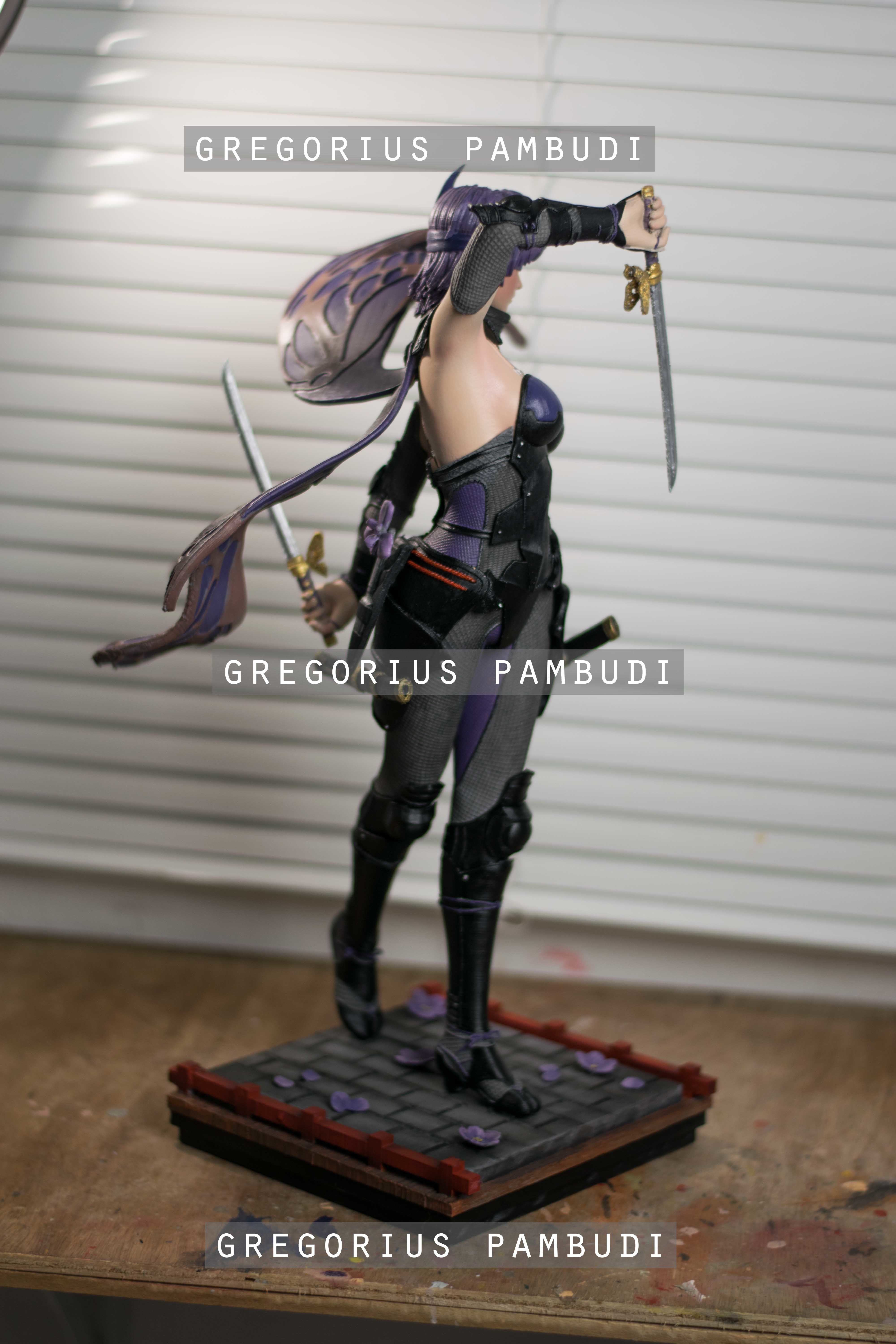 Ayane Dead or Alive Fan Art Statue 3d Printable 3D print model_9