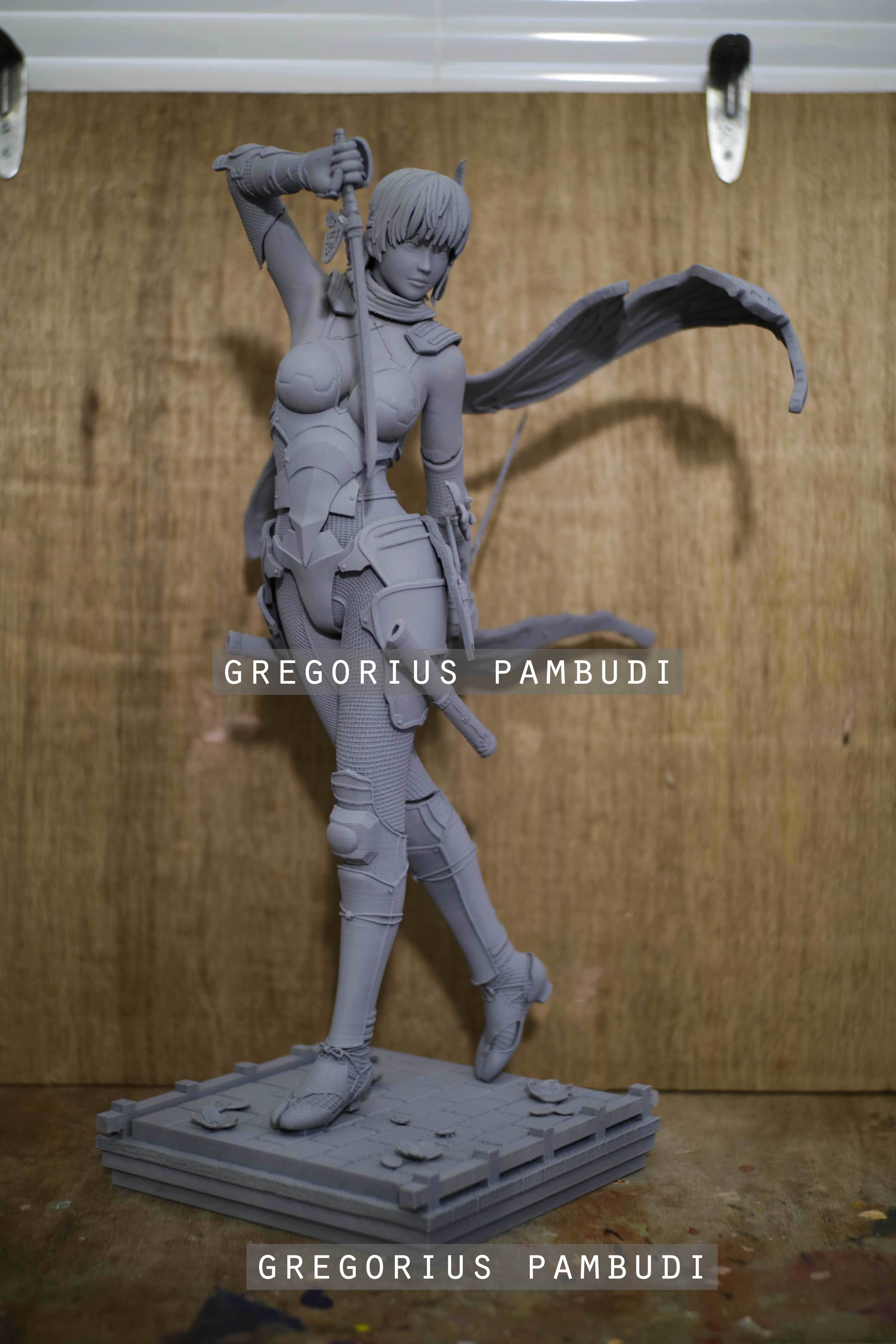 Ayane Dead or Alive Fan Art Statue 3d Printable 3D print model_37