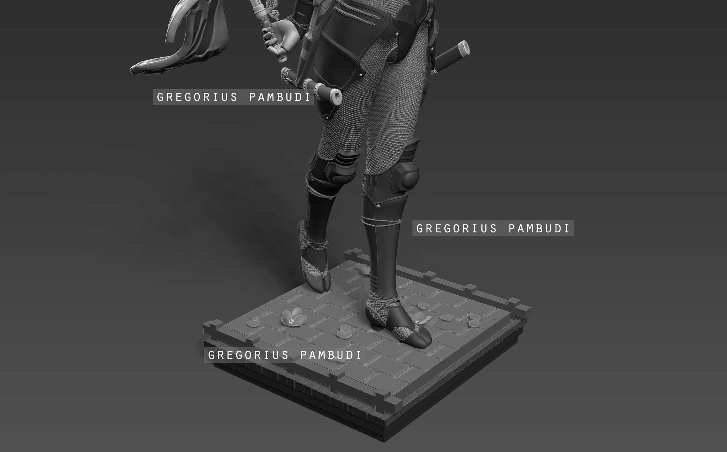 Ayane Dead or Alive Fan Art Statue 3d Printable 3D print model_33