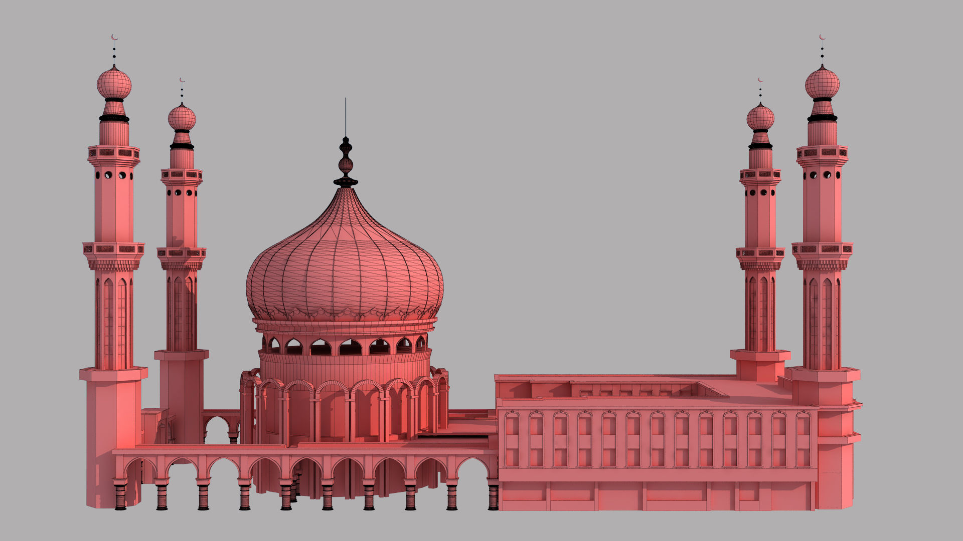 MOSQUE 3D model_5