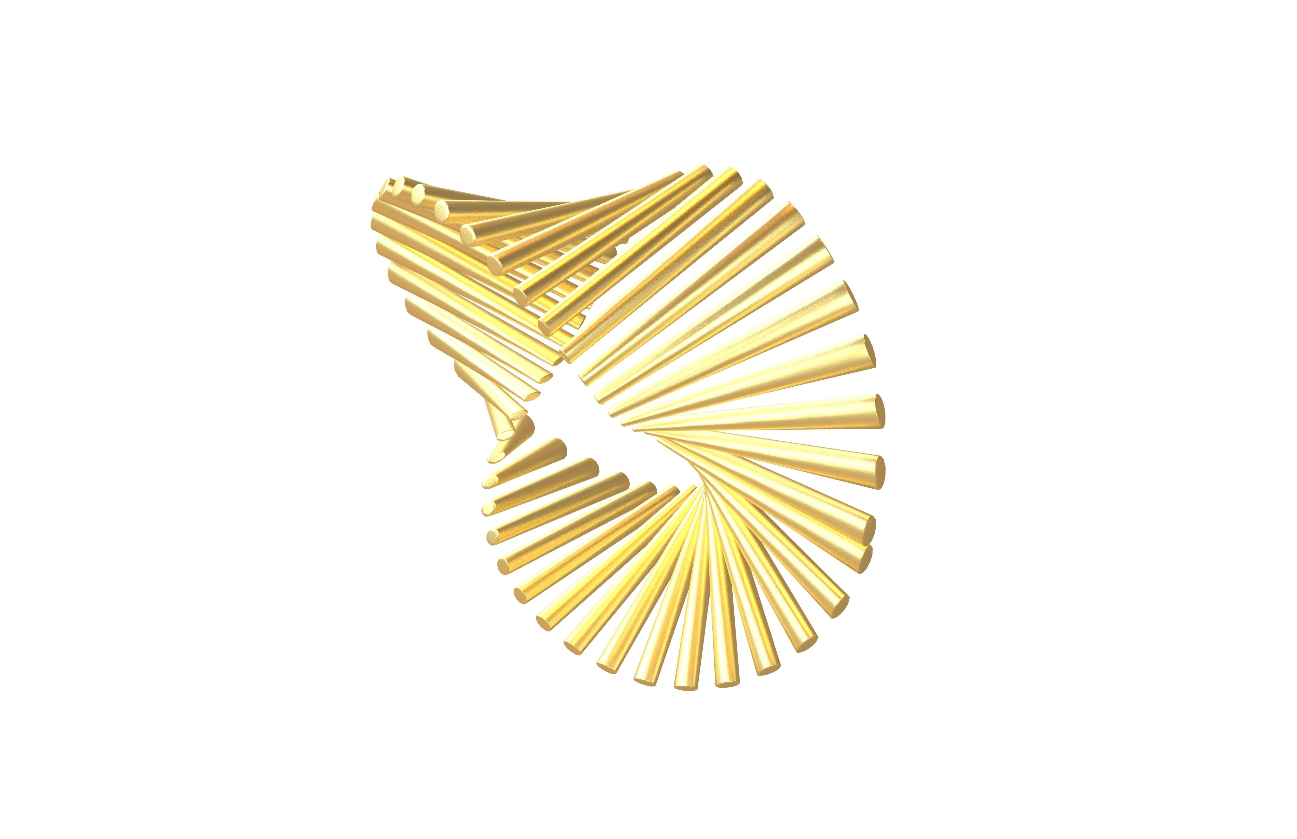 Abstract Shape v9 001 Low-poly 3D model_1