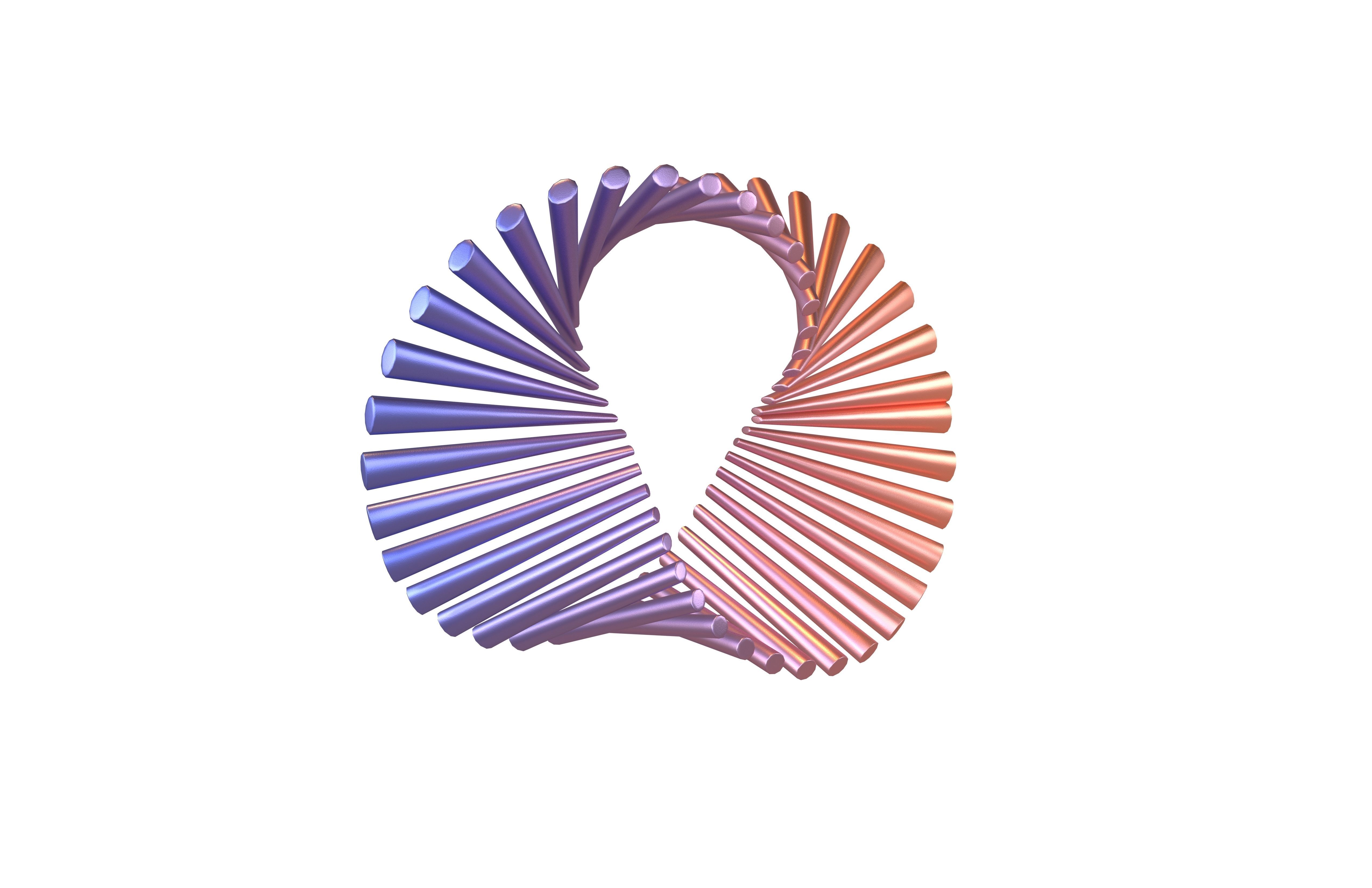 Abstract Shape v9 004 Low-poly 3D model_1