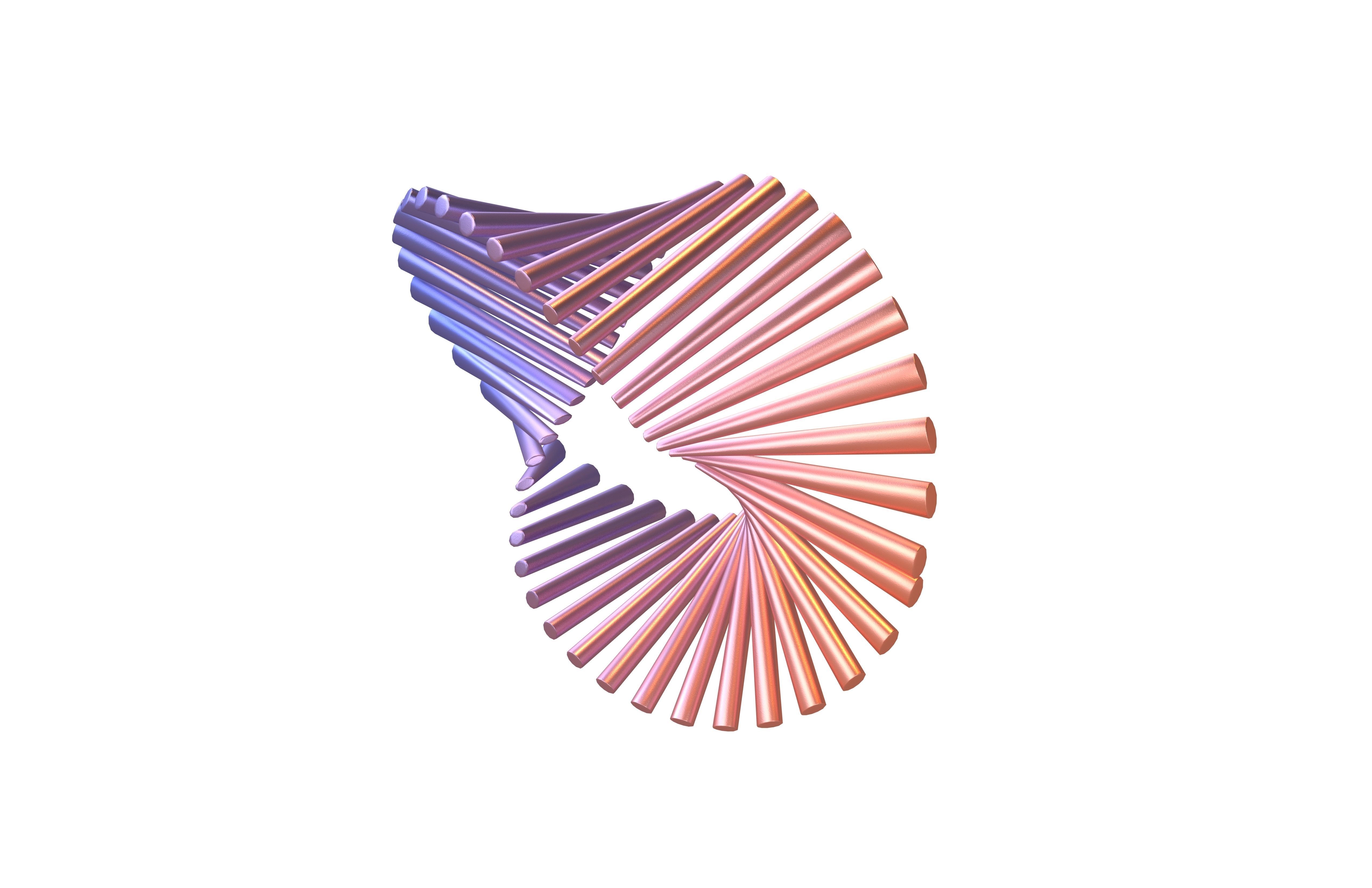 Abstract Shape v9 004 Low-poly 3D model_3