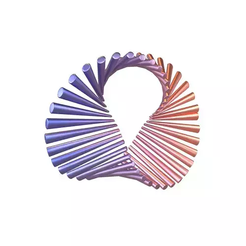 Abstract Shape v9 004 Low-poly 3D model