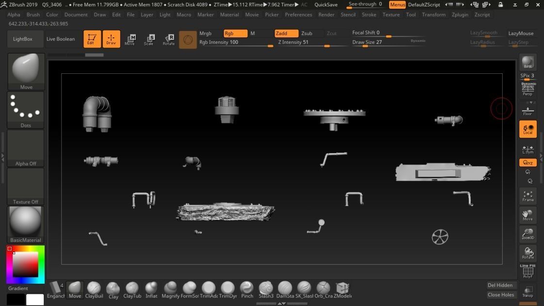 VENOM marvel statue 3D print model_6