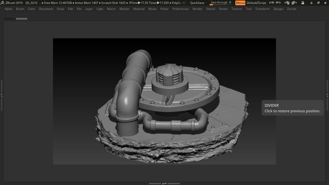 VENOM marvel statue 3D print model_8