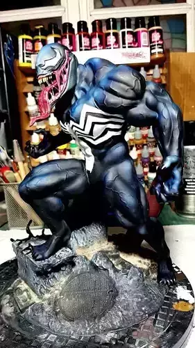 VENOM marvel statue 3D print model