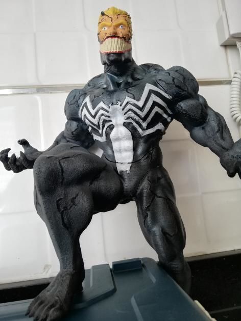 VENOM marvel statue 3D print model_1