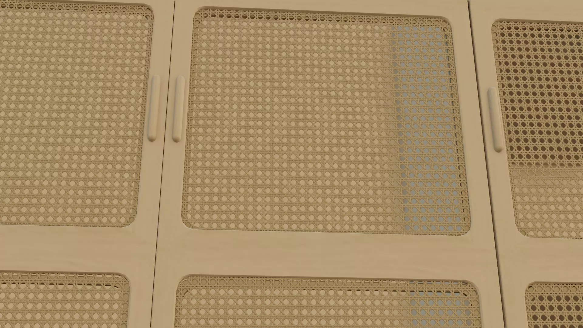 Antique Wall draw Cloth Cabinet Low-poly 3D model_0