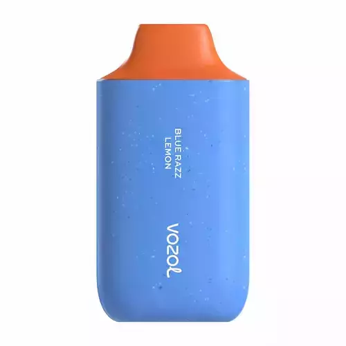 Vozol Star 6000 Blue Razz Lemon Low-poly 3D model