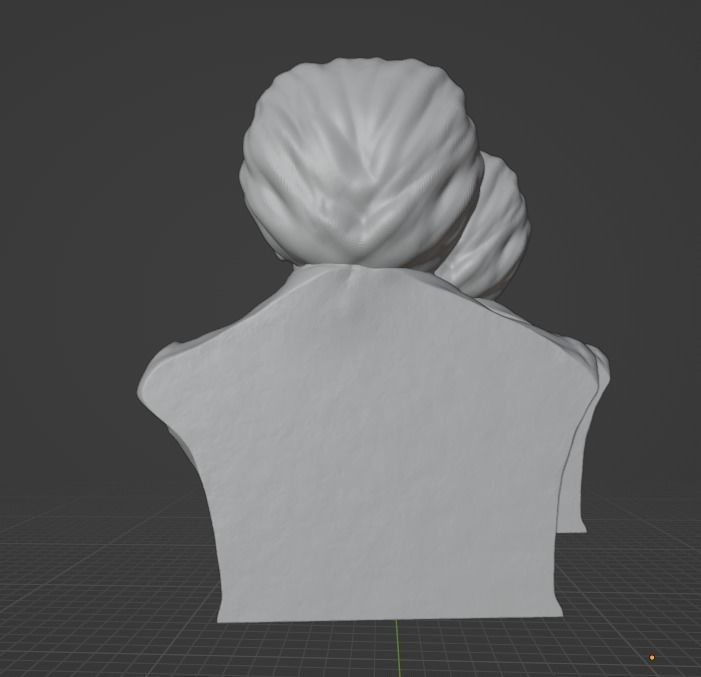 Emile Zola 3D print model_22