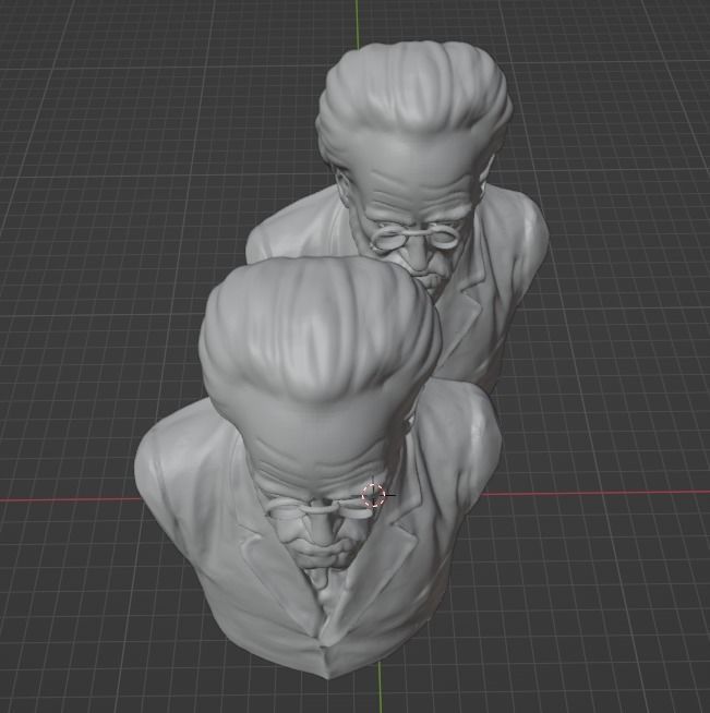 Emile Zola 3D print model_6