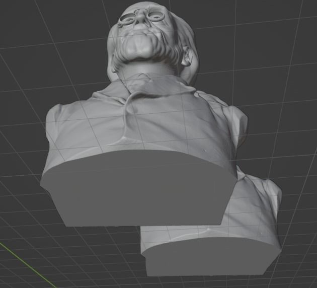 Emile Zola 3D print model_5