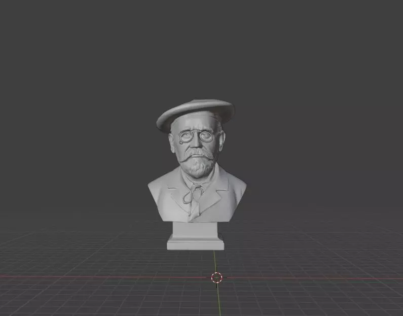 Emile Zola 3D print model