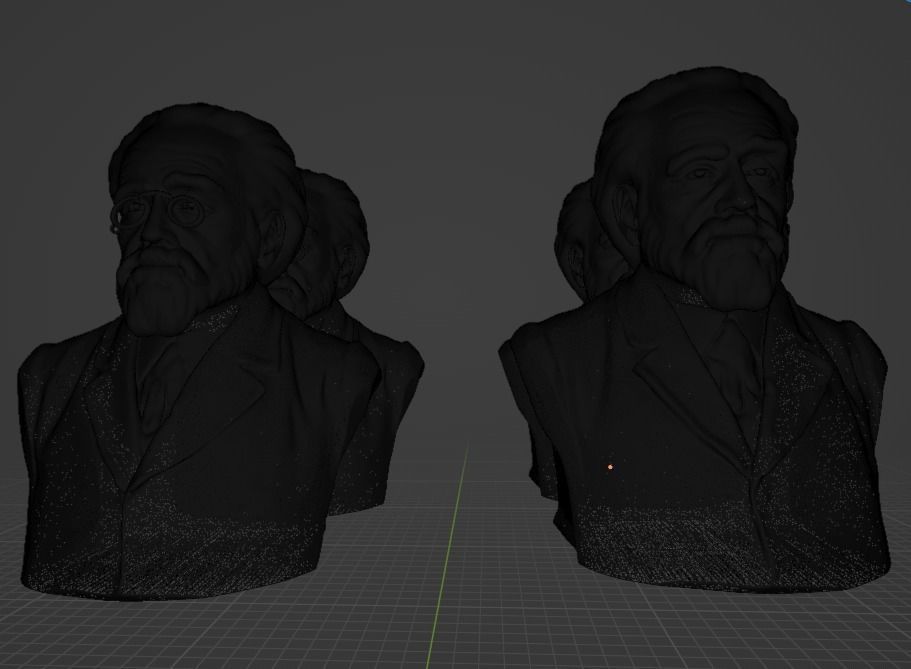 Emile Zola 3D print model_14