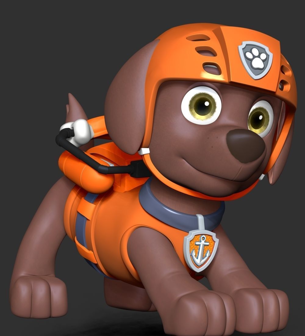 Zuma- Paw Patrol 3D print model_18