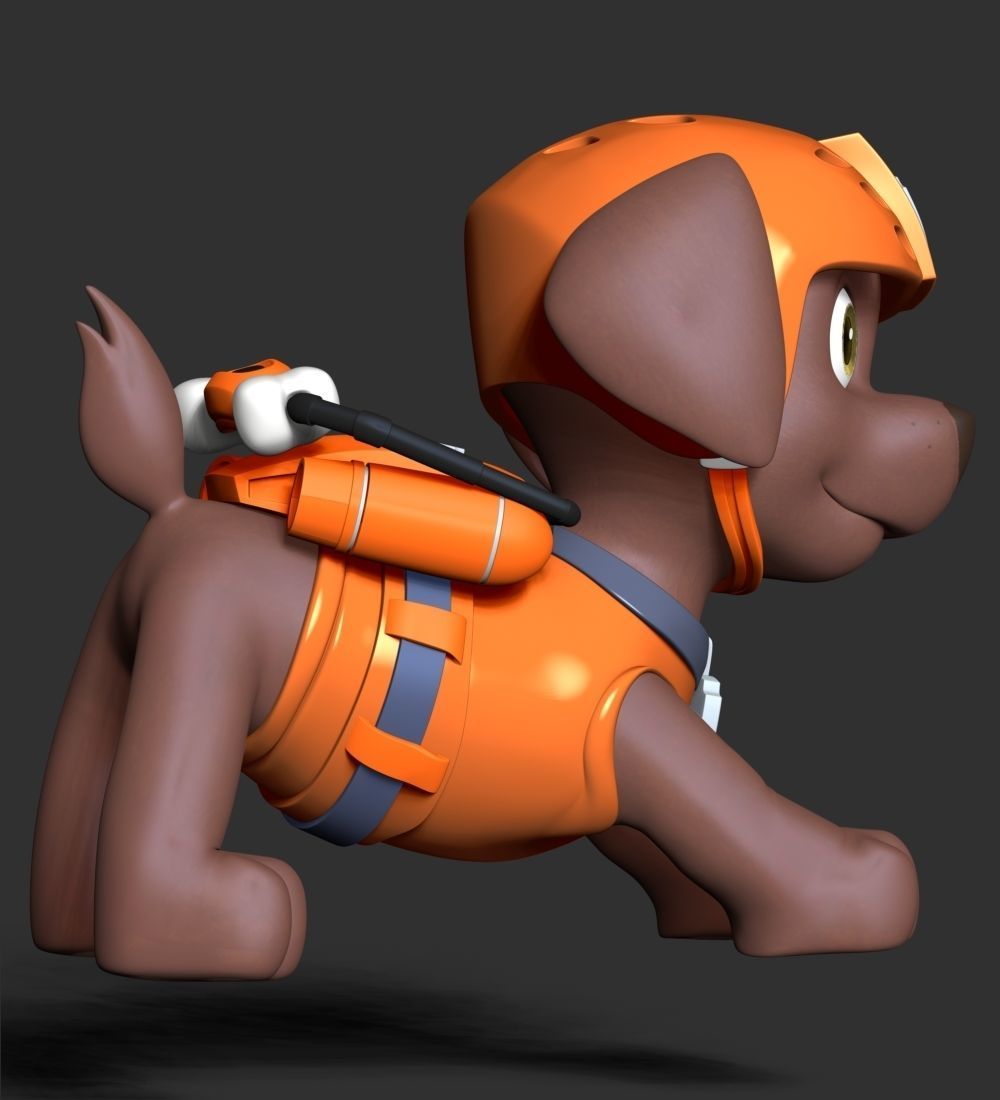Zuma- Paw Patrol 3D print model_15
