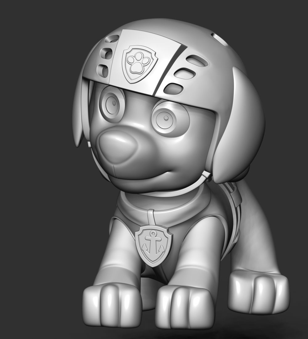 Zuma- Paw Patrol 3D print model_22