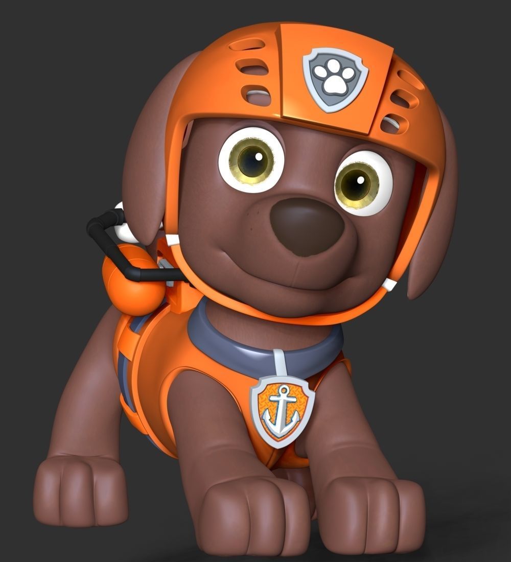 Zuma- Paw Patrol 3D print model_9
