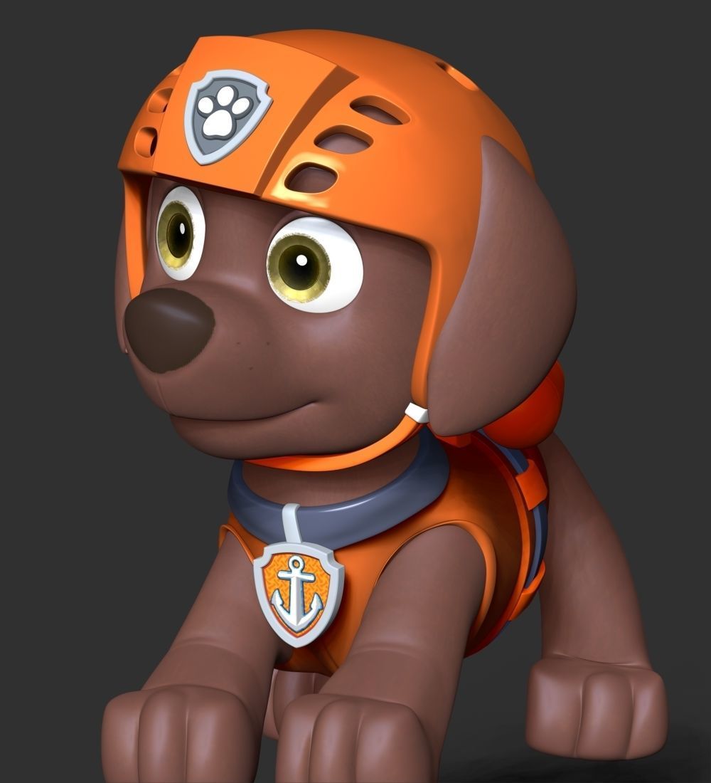 Zuma- Paw Patrol 3D print model_17