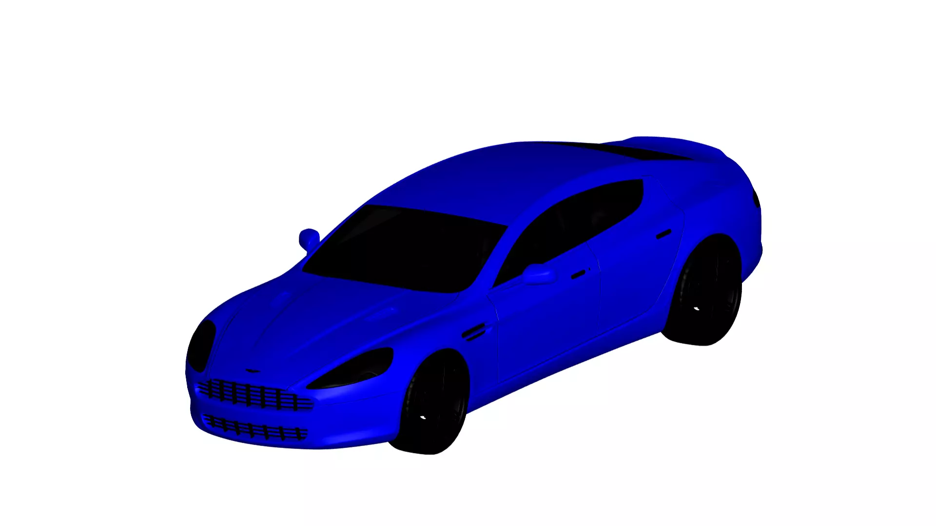 Aston Martin Rapide 3D model