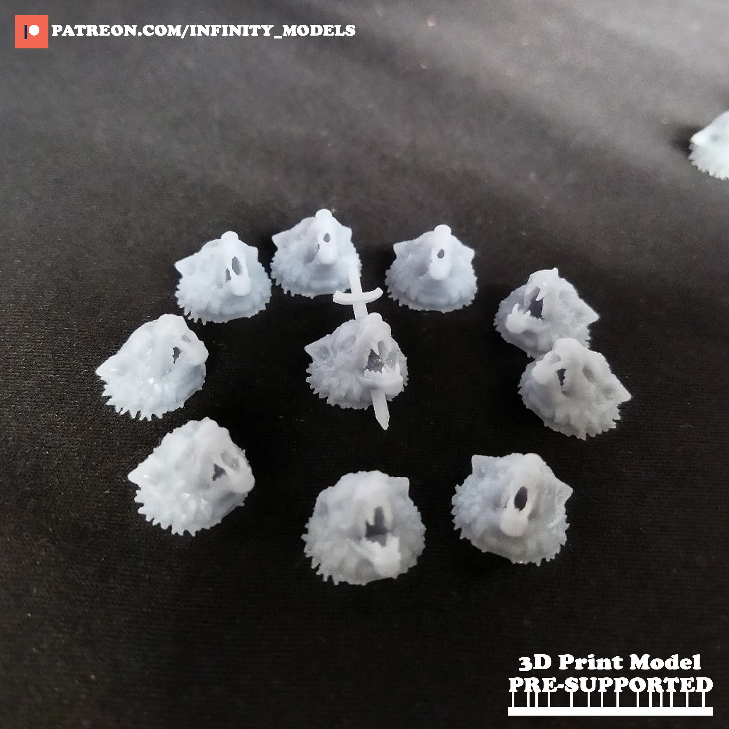 Dire Wolves 3D print model_14