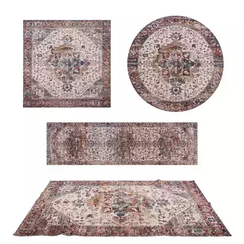 Rugs No 800 Low-poly 3D model
