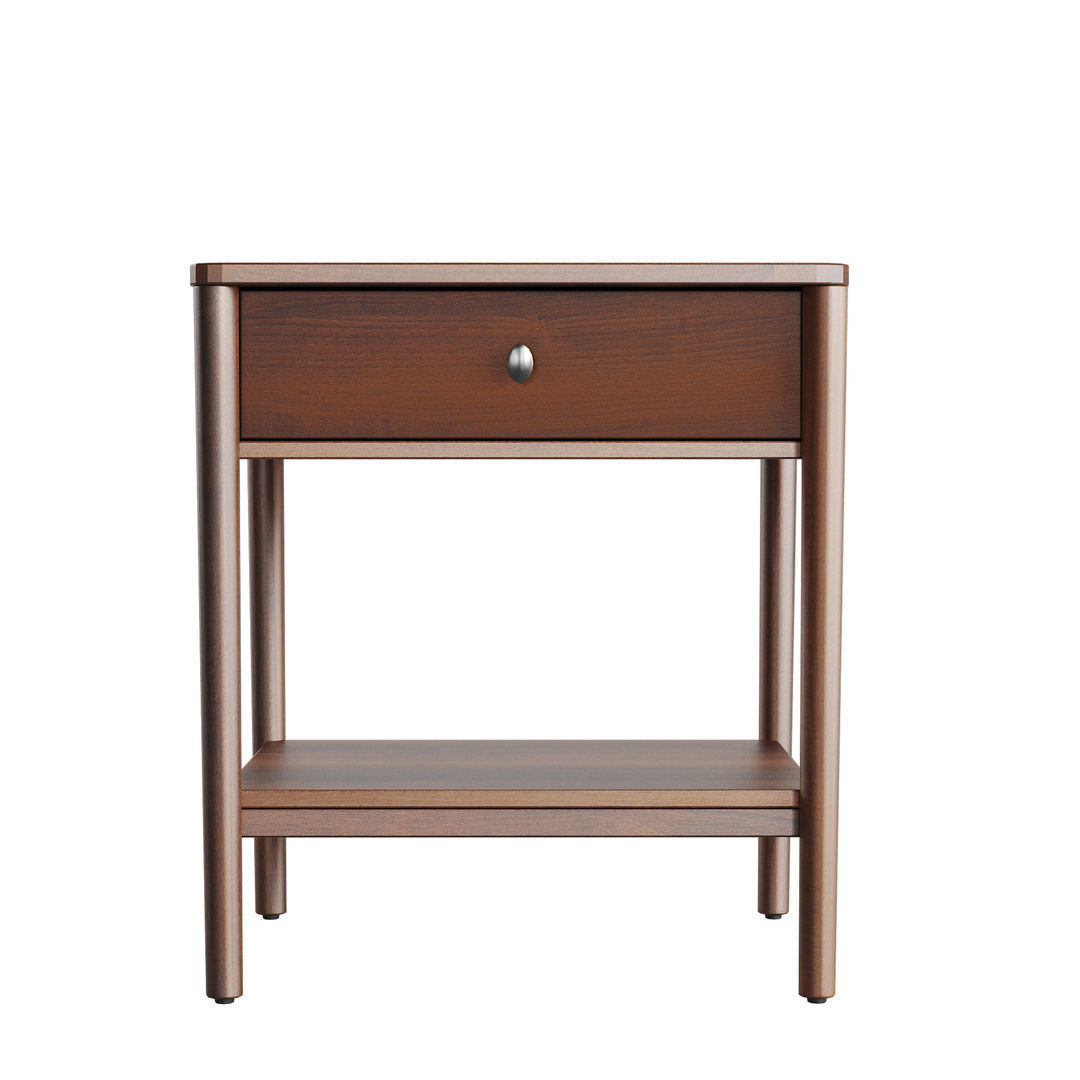 Crate  Barrel Gia Nightstand 3D model_3