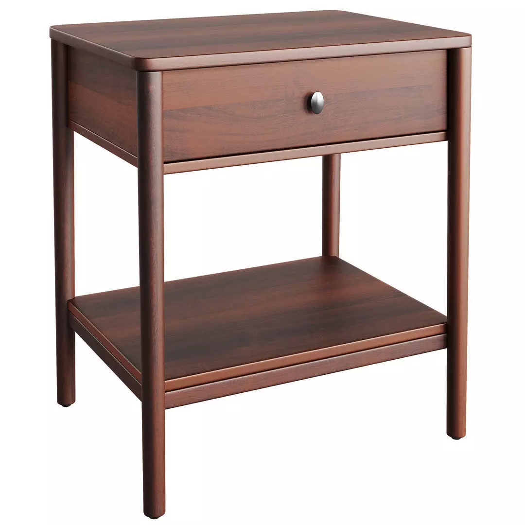 Crate  Barrel Gia Nightstand 3D model_0