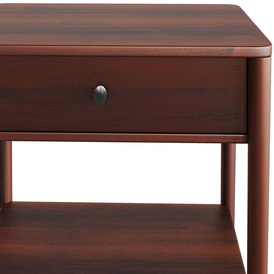 Crate  Barrel Gia Nightstand 3D model_1