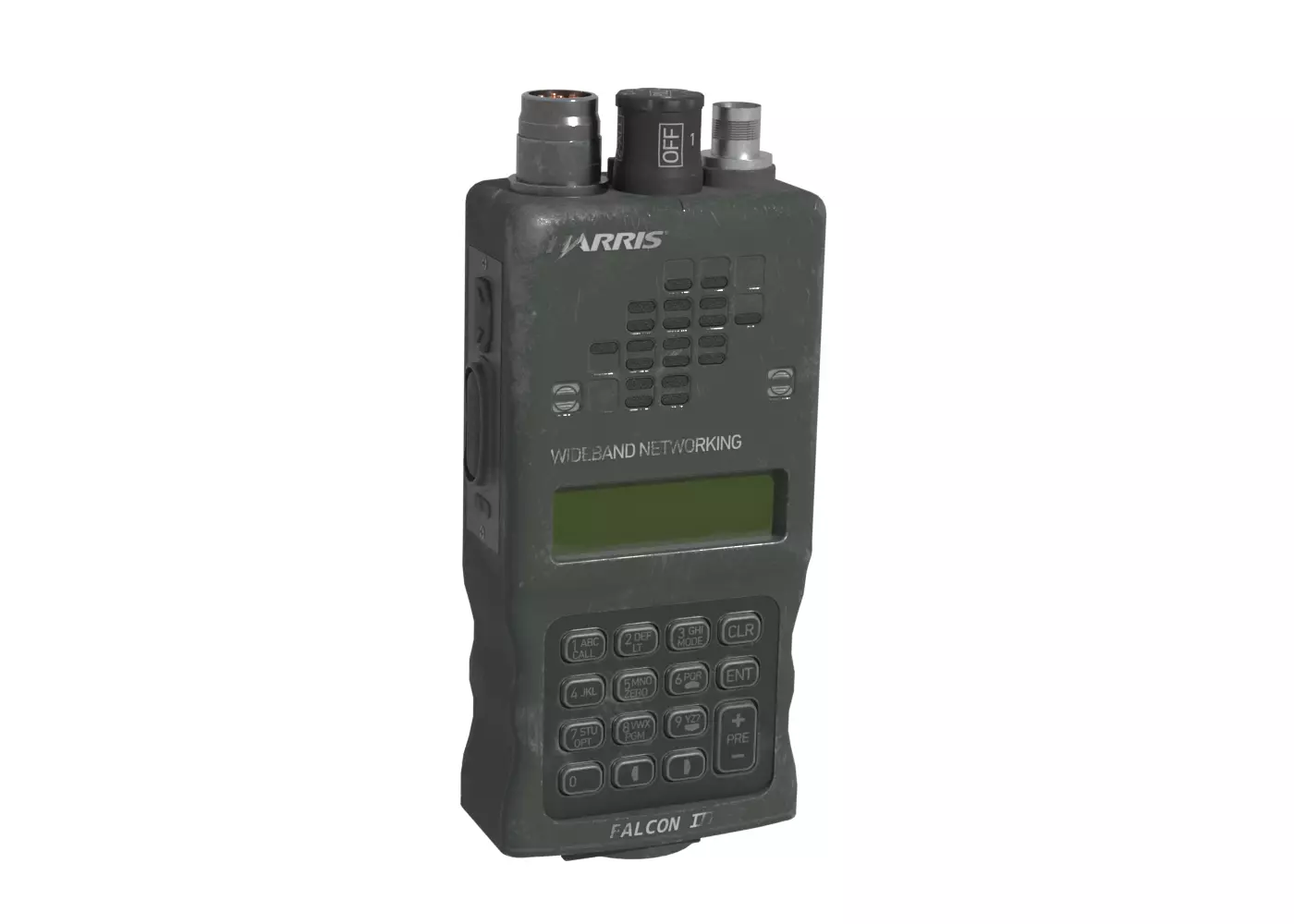 AN PRC 152 Radio Low-poly 3D model_0