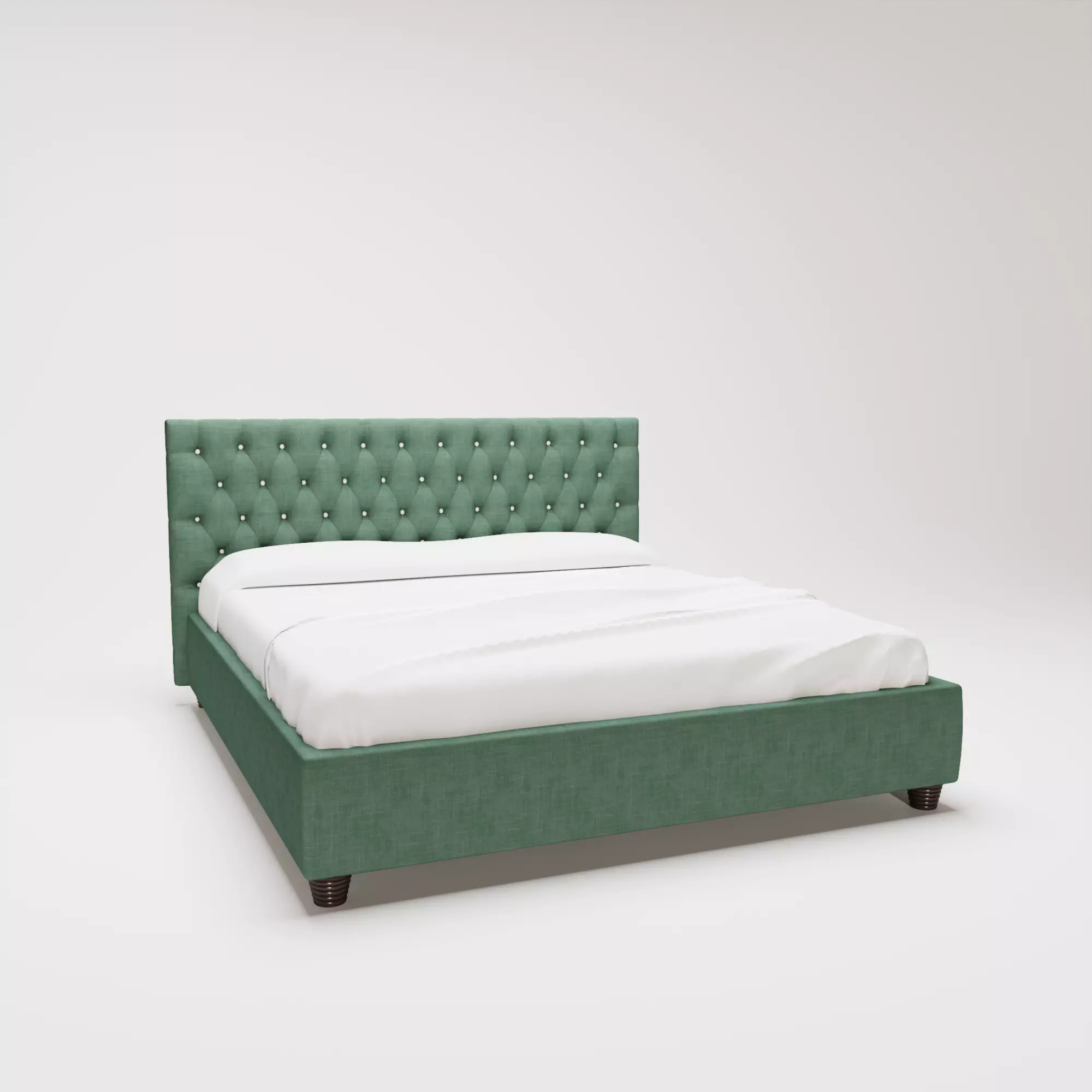 Modern Chester Bed Free 3D model