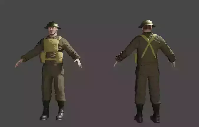 WWII British Soldier