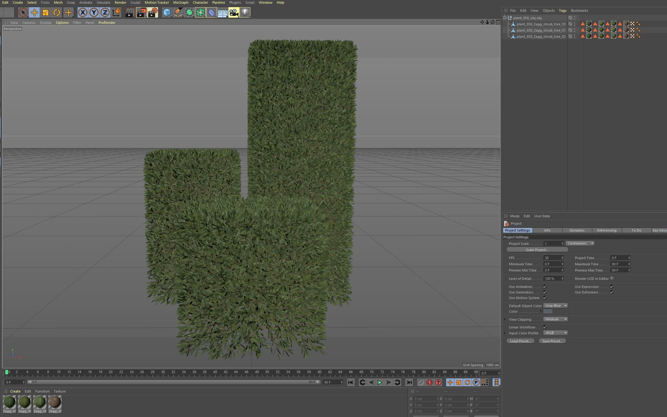Plants collection 858 3D model_7