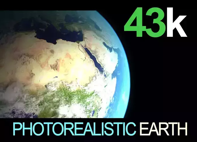 Earth - Photorealistic Planet