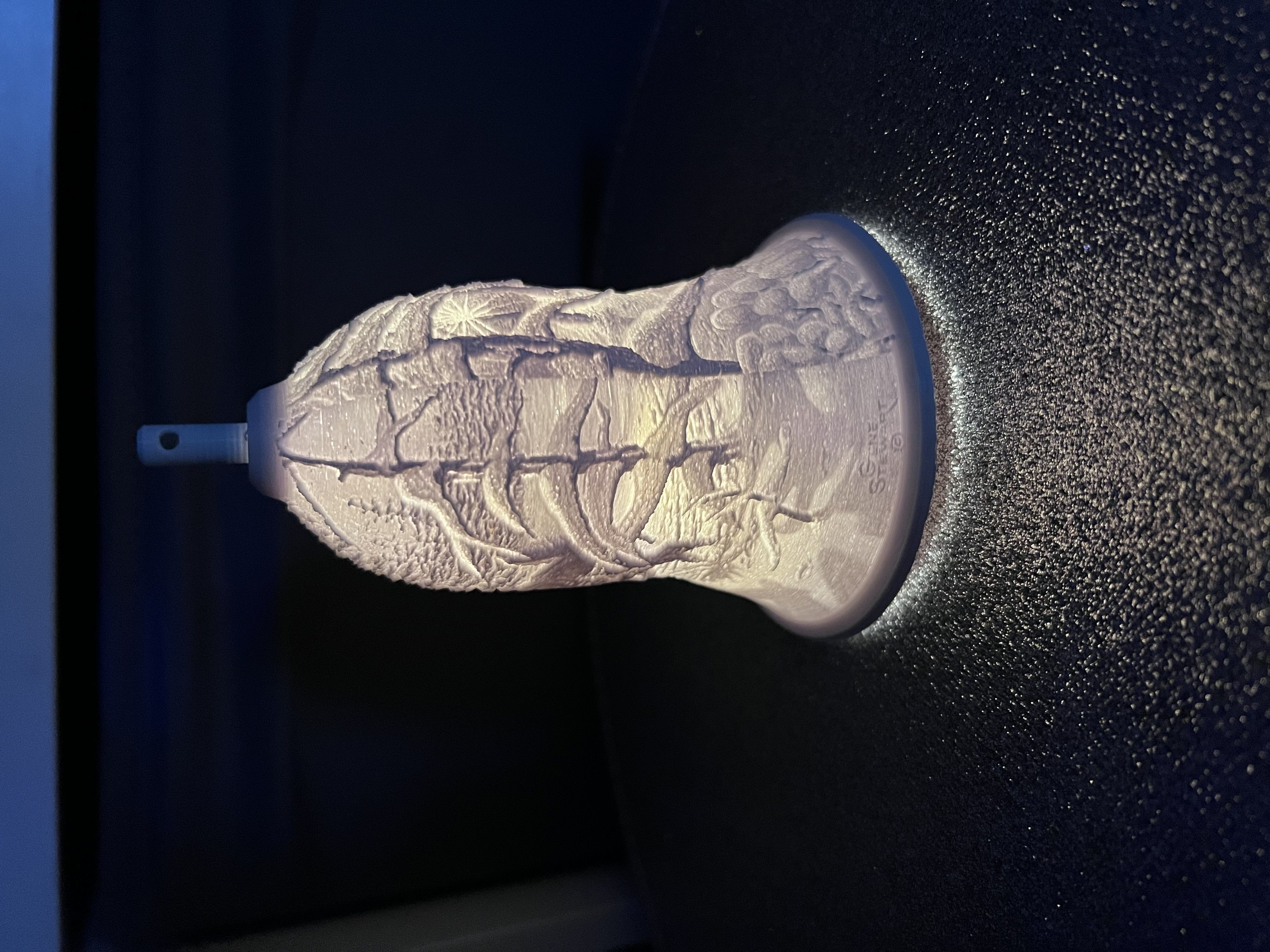 CHRISTMAS LAMP 3D print model_4