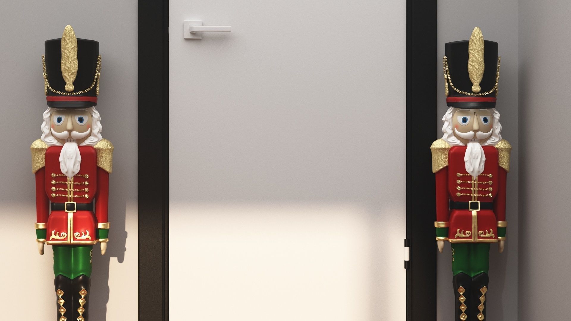 Toy Soldier nutcracker 3D model_3