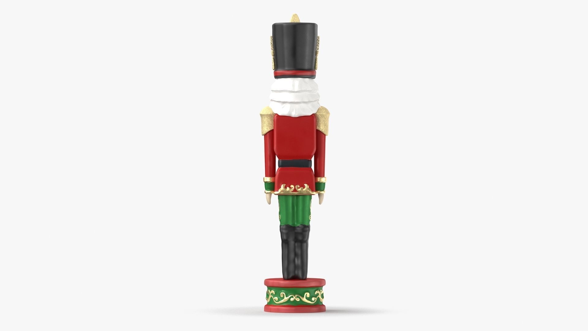Toy Soldier nutcracker 3D model_8