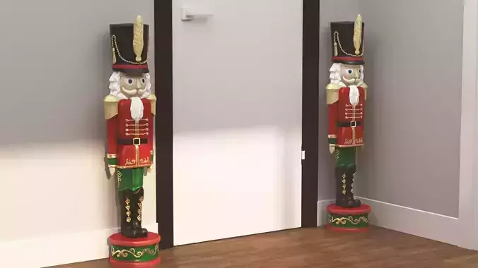 Toy Soldier nutcracker 3D model