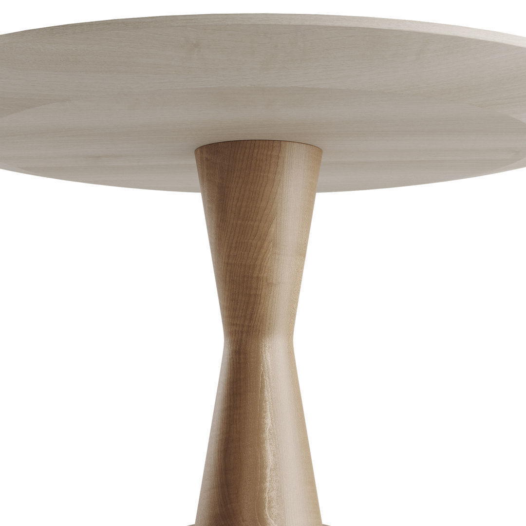 Indastry West Claye Dining Table Large 3D model_4