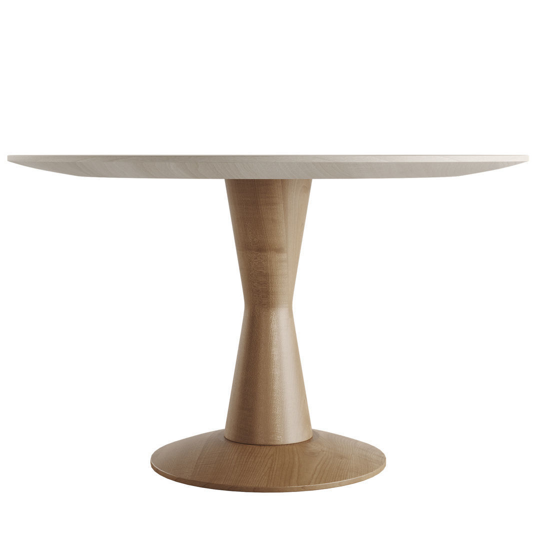 Indastry West Claye Dining Table Large 3D model_3