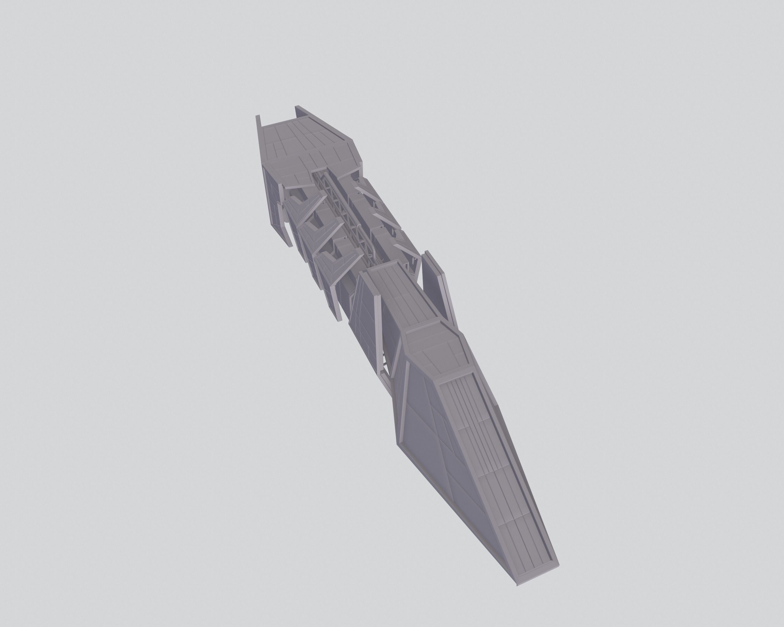Cargo ship 3d print model Star Wars ship 3D model 3D printable | CGTrader