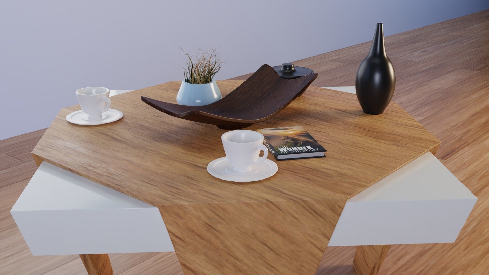 Coffee Table PART10 3D model_5