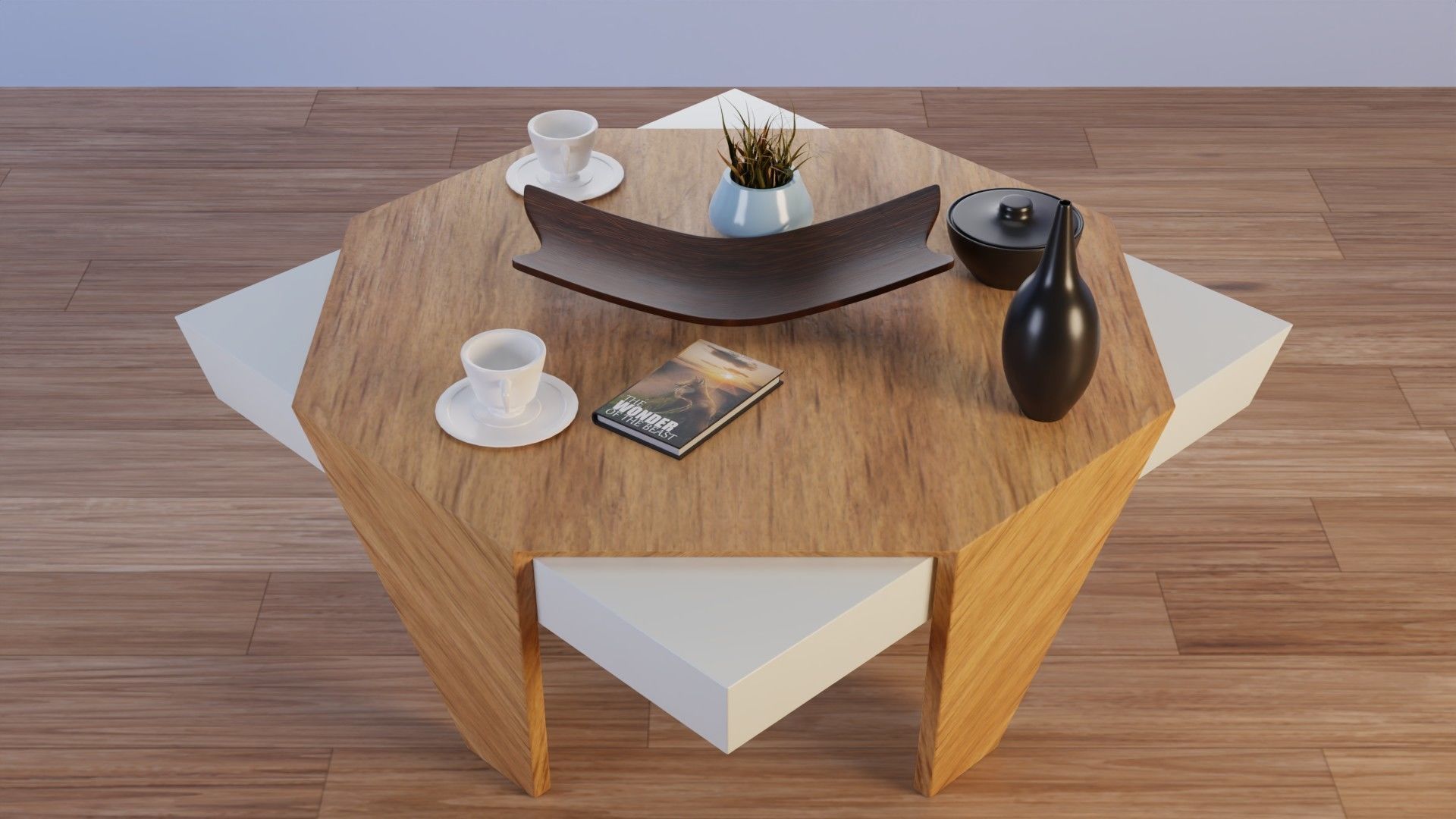 Coffee Table PART10 3D model_4