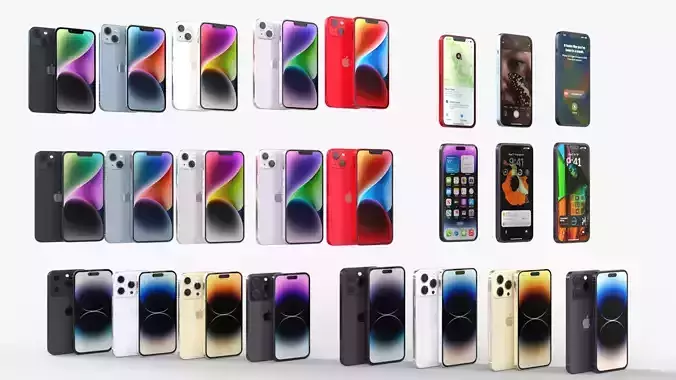 Apple iphone 14 All versions and all colors
