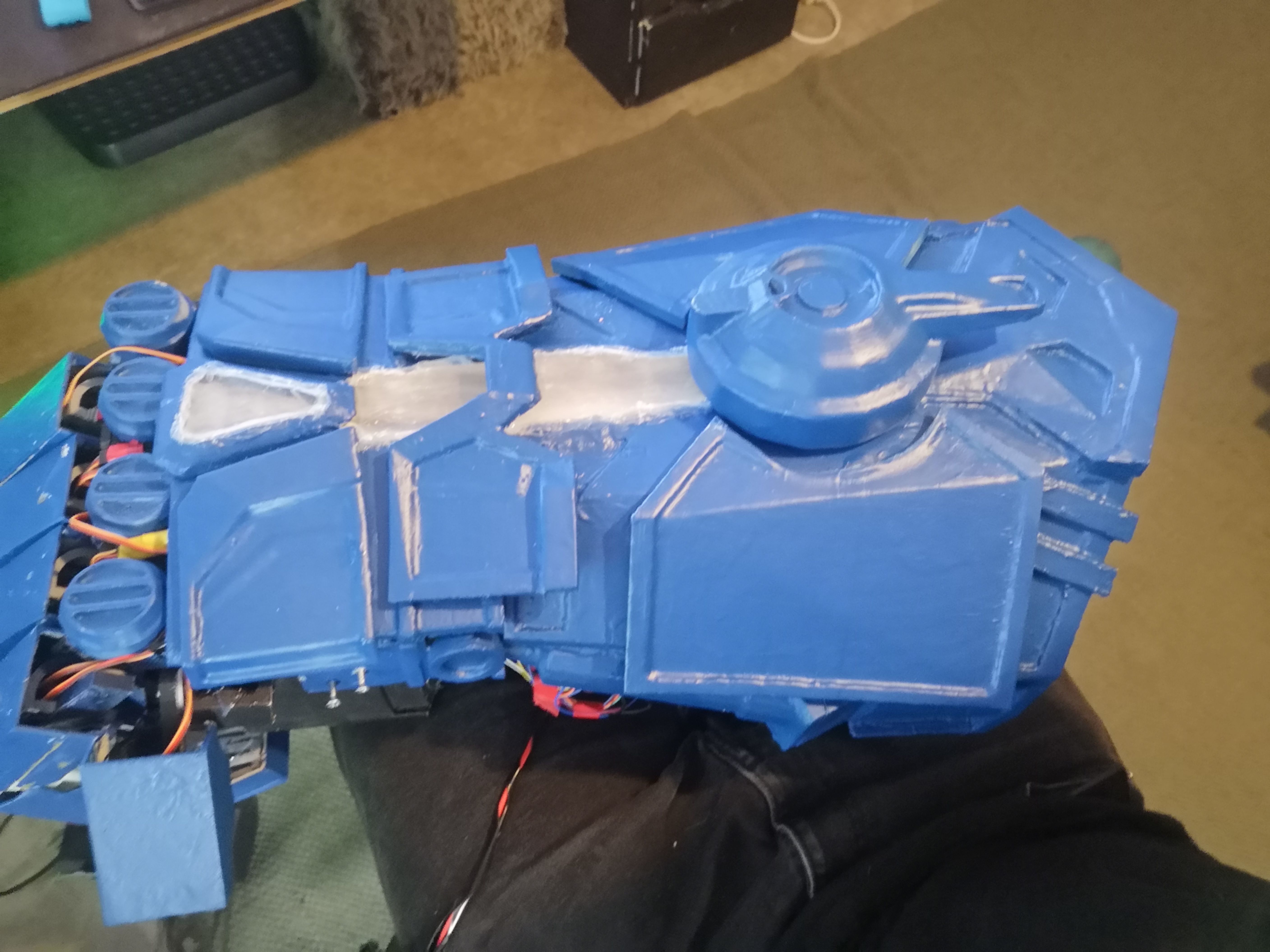 League of Legends Vi Atlas gauntlet prop or cosplay Free 3D print model_23